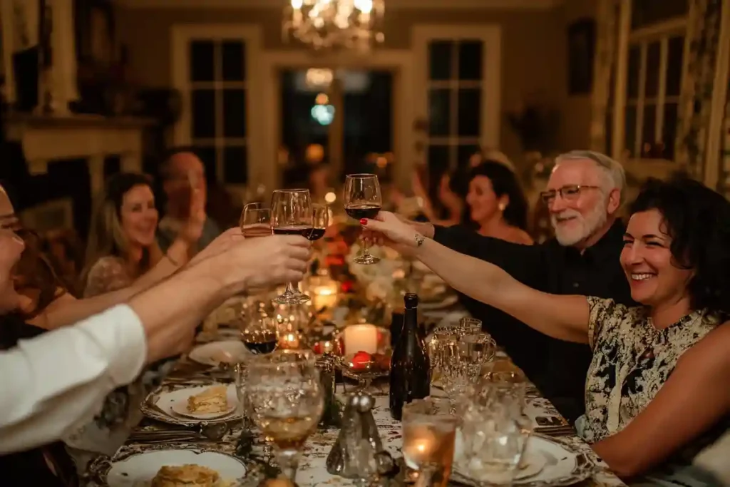 Wrapping up your first dinner party