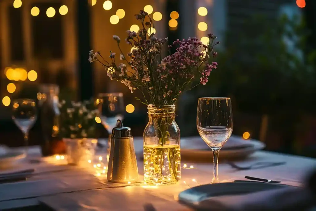 Simple dinner party decor ideas