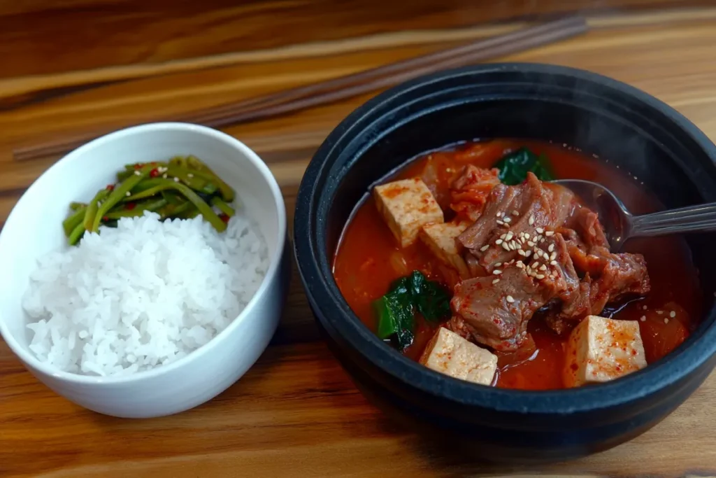 Kimchi Jjigae (Kimchi Stew)