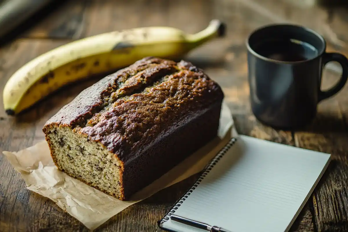 Banana bread workplace snack