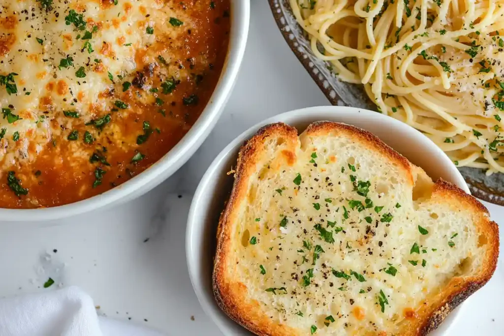 Garlic Bread Side for Soups and Pasta