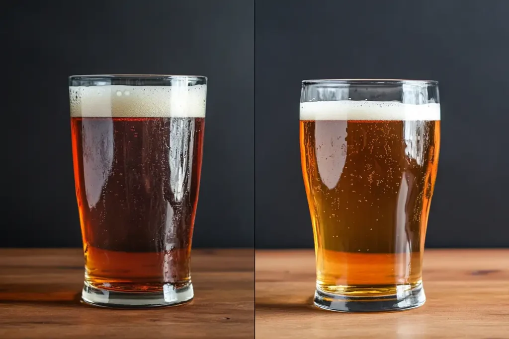 U.S. vs. U.K. pint measurements