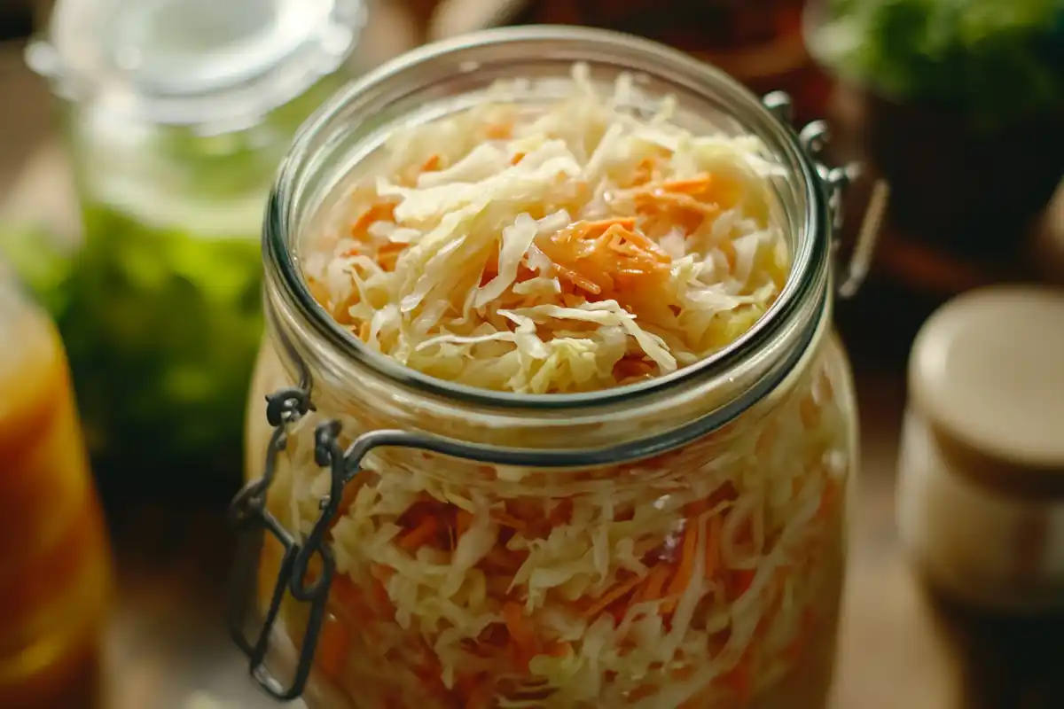 Coal miner’s sauerkraut recipe jar