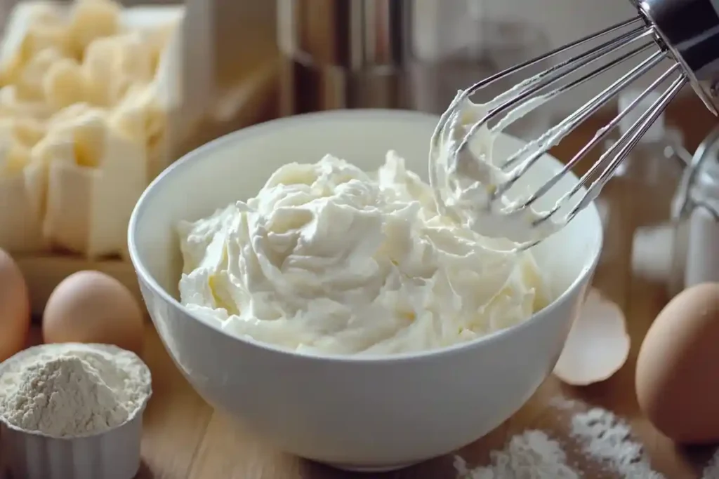 Whipping egg whites for soufflé