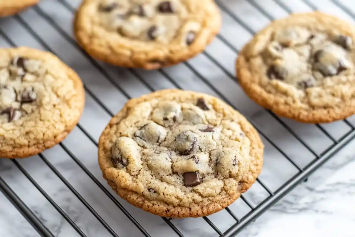 3 Ingredient Einkorn Cookies fresh from the oven