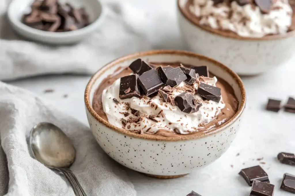 Variations of 3-Ingredient Chocolate Mousse